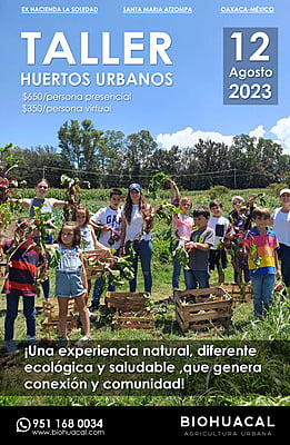 Taller presencial HUERTOS URBANOS